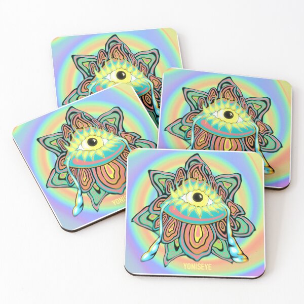 Item preview, Yoni Rainbow Flower Trip | Yonis Eye | Frisoli designed and sold by Alexandria Frisoli.
