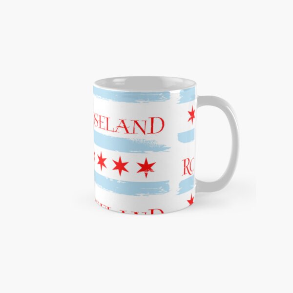 Vista previa del artículo con la obra «El barrio Roseland de Chicago», diseñado y vendido por ChicagoTees.