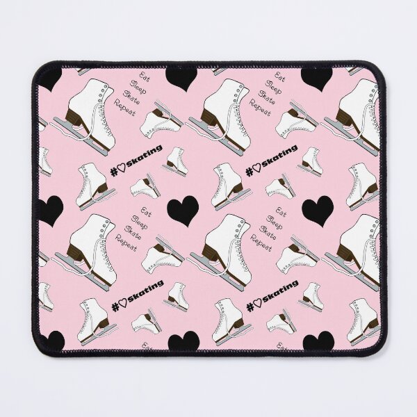 Item preview, Eat, Sleep, Skate, Skates and Hearts Repeat- 2025 Pastel Collection designed and sold by Purposely Designed.