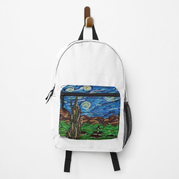 Item preview, The Starry Night in Pointillism designed and sold by ViaMandala.