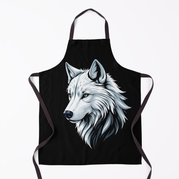Item preview, White Wild Wolf - Arctic Alpha (she/her) designed and sold by Limitry.
