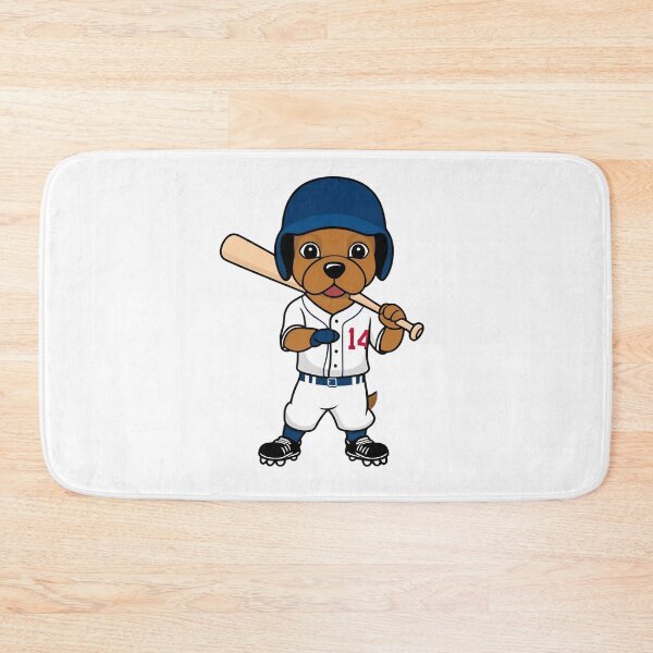 Item preview, Dog Playing Baseball designed and sold by Majestic Paws.