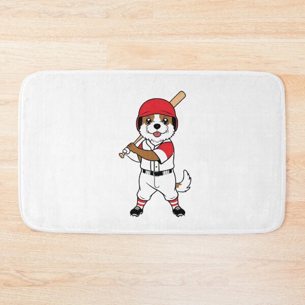 Item preview, Dog Playing Baseball designed and sold by Majestic Paws.