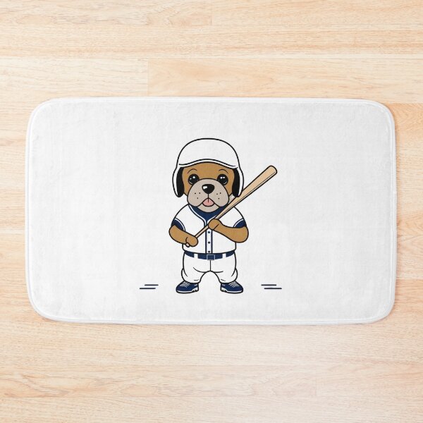 Item preview, Dog Playing Baseball designed and sold by Majestic Paws.