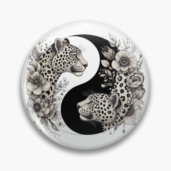 Item preview, Leopard Yin Yang designed and sold by PrometheanAppCo.