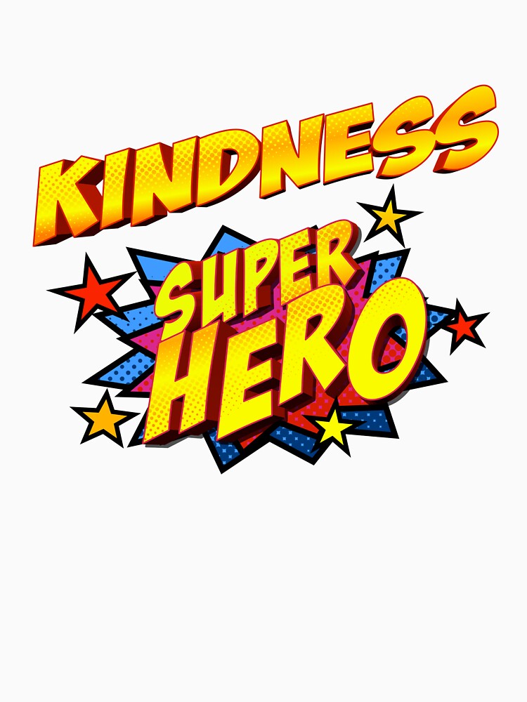 Thumbnail 7 of 7, Essential T-Shirt, Kindness Super Hero - Comfortable Clothing & More designed and sold by kindnesshero.
