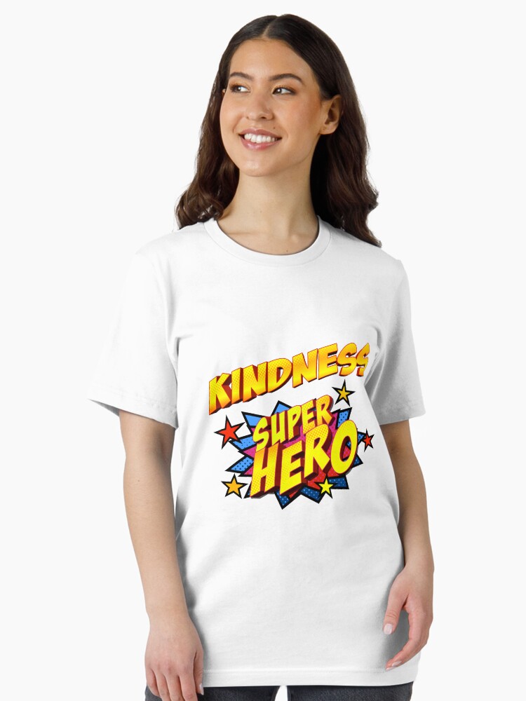 Thumbnail 2 of 7, Essential T-Shirt, Kindness Super Hero - Comfortable Clothing & More designed and sold by kindnesshero.