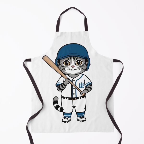 Item preview, Cat Playing Baseball designed and sold by Majestic Paws.