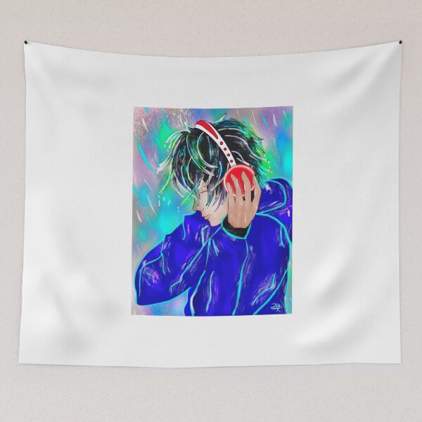 Item preview, Love of music (Blue Hoody) designed and sold by RobsArtwork.