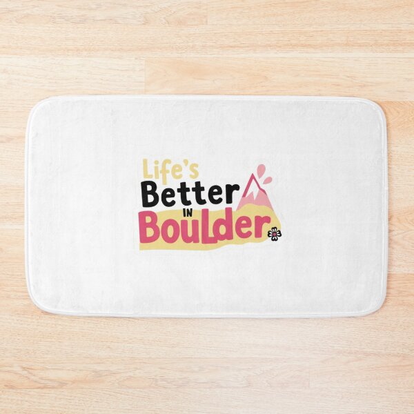 Item preview, Life's Better in Boulder Pink Mountains designed and sold by madie238.