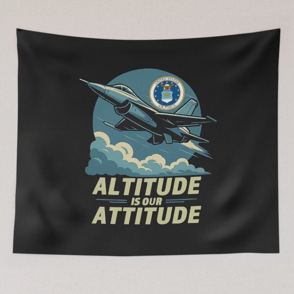 Item preview, Altitude is our Attitude designed and sold by TShirt Witt.