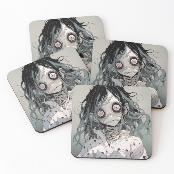 Item preview, Spooky Haunted Doll Anime Girl designed and sold by bubblegoth.