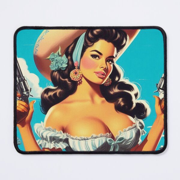 Item preview, Western Pinup designed and sold by PulpVintage.