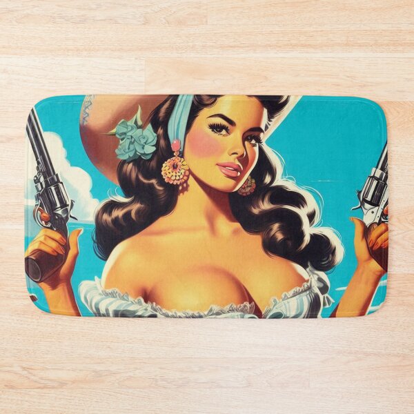 Item preview, Western Pinup designed and sold by PulpVintage.