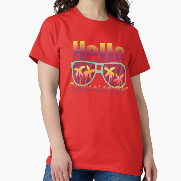 Artikel-Vorschau von Hallo Sommer, designt und verkauft von joztees.