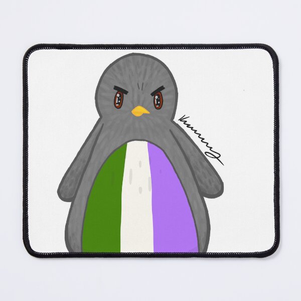 Item preview, Queer Pride Penguin designed and sold by stickerbyginger.