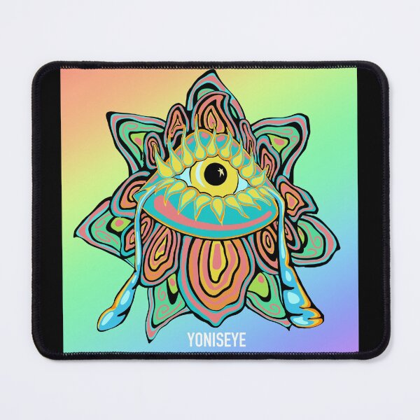 Item preview, Yoni Rainbow Flower Trip 1/6 (soft gradient background) | Yonis Eye | Frisoli designed and sold by Alexandria Frisoli.