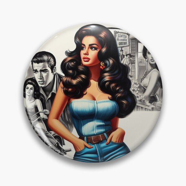 Item preview, Cute Model Pin-up designed and sold by PulpVintage.