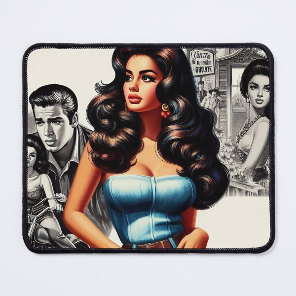 Item preview, Cute Model Pin-up designed and sold by PulpVintage.