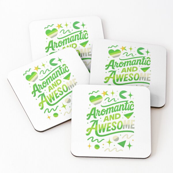 Item preview, Aromantic and Awesome – Green Pride Power Design designed and sold by Haus Of Sin.