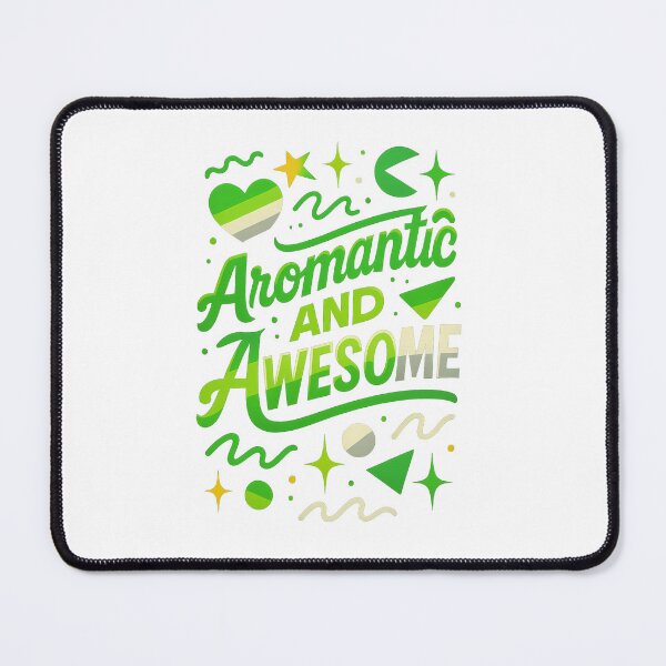 Item preview, Aromantic and Awesome – Green Pride Power Design designed and sold by Haus Of Sin.