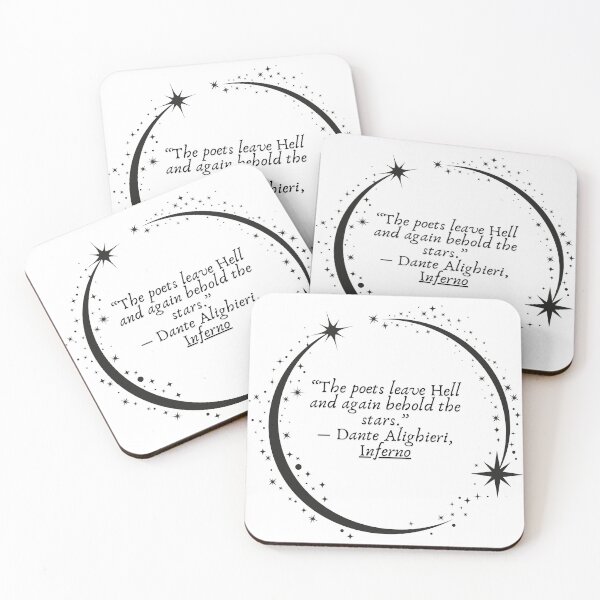 Item preview, “The poets leave Hell and again behold the stars.” ― Dante Alighieri, Inferno designed and sold by AngelicAdornments.
