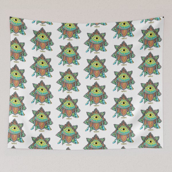 Item preview, Yoni Rainbow Flower Trip 0/6 (white background) | Yonis Eye | Frisoli designed and sold by Alexandria Frisoli.
