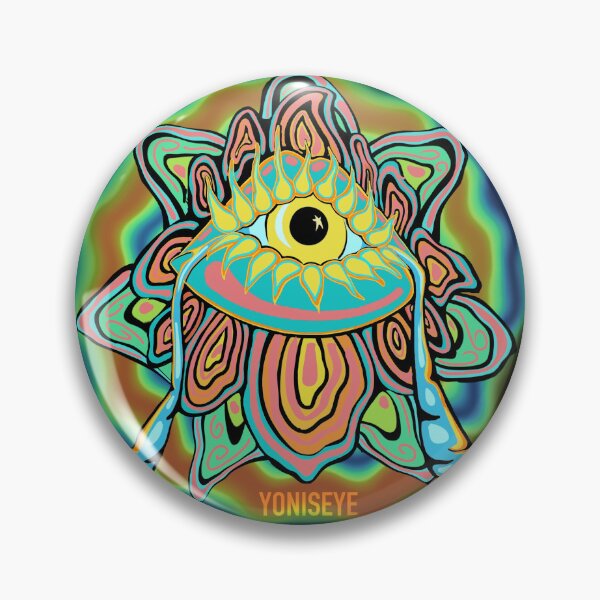 Artikelvorschau, Yoni Regenbogenblumen-Trip 4/6 (schwarze Vignette) | Yonis Auge | Frisoli entworfen und verkauft von Alexandria Frisoli.