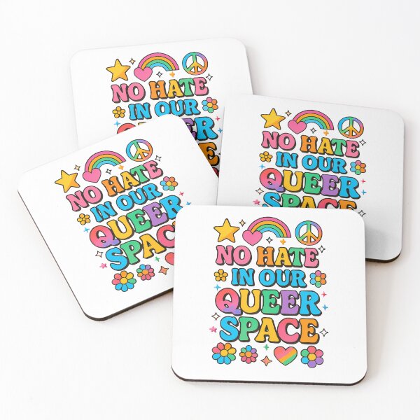 Item preview, No Hate in Our Queer Space designed and sold by Haus Of Sin.