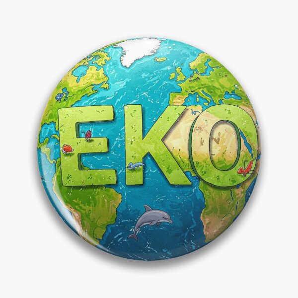 Item preview, Earth with the word "EKO" designed and sold by Vahtan.