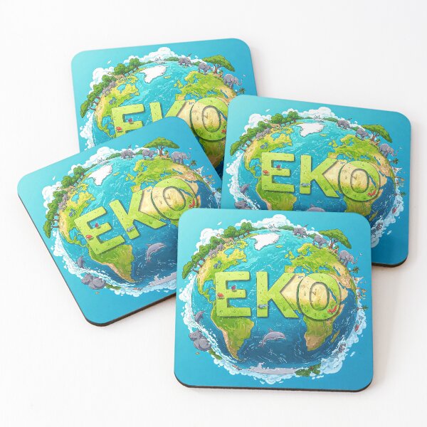 Item preview, Earth with the word "EKO" designed and sold by Vahtan.