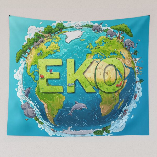 Item preview, Earth with the word "EKO" designed and sold by Vahtan.