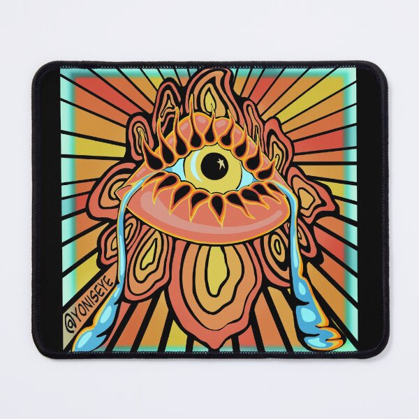 Item preview, Yoni Sunshine 5/5 teal trim (remix of the original)| Yonis Eye | Frisoli designed and sold by Alexandria Frisoli.