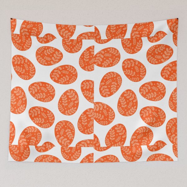 Item preview, King's Easter Hunt | Easter Hunt | Easter Eggs | Easter Designs | Easter | Eggs | Red Orange | Floral  designed and sold by Kingcls.
