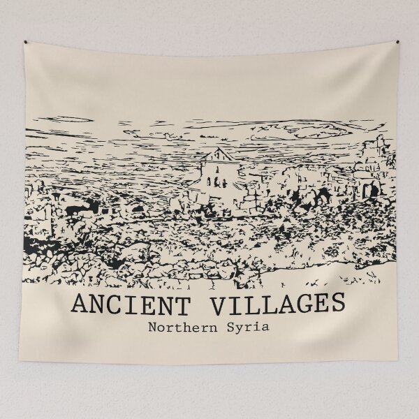 Item preview, Ancient Villages of Northern Syria designed and sold by Lakeric Cityscapes.