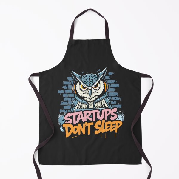 Item preview, Startups Dont Sleep Owl Design designed and sold by FoxyJags.