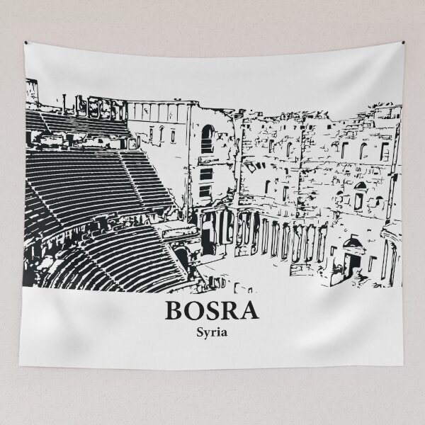 Item preview, Bosra - Syria designed and sold by Lakeric Cityscapes.