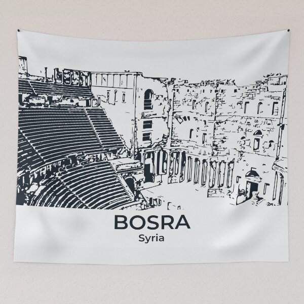Item preview, Bosra - Syria designed and sold by Lakeric Cityscapes.