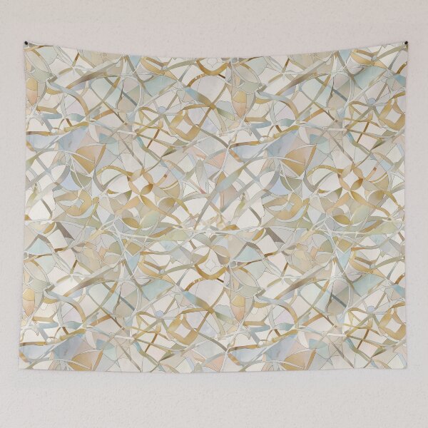 Item preview, Elegant Abstract Composition With Golden Highlights and Textured Patterns designed and sold by CoolPixels.