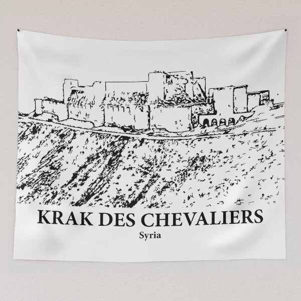 Item preview, Krak des Chevaliers - Syria designed and sold by Lakeric Cityscapes.