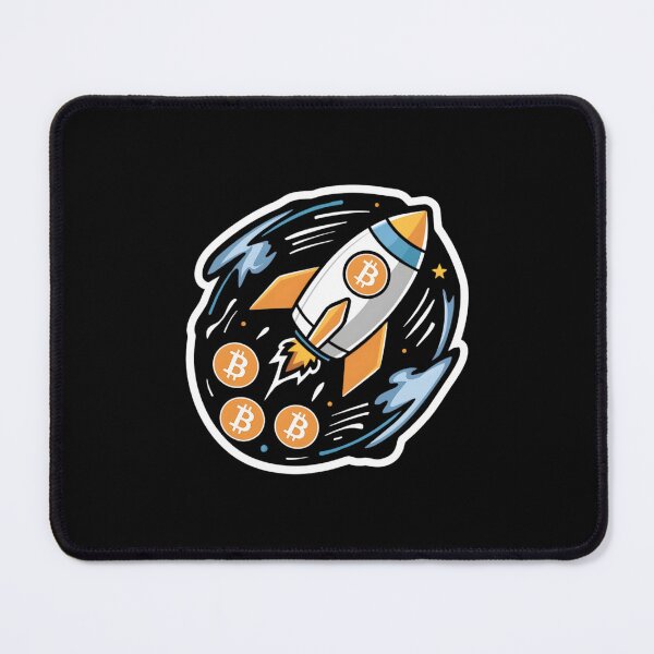 Item preview, Bitcoin Rocket designed and sold by RadDeck.