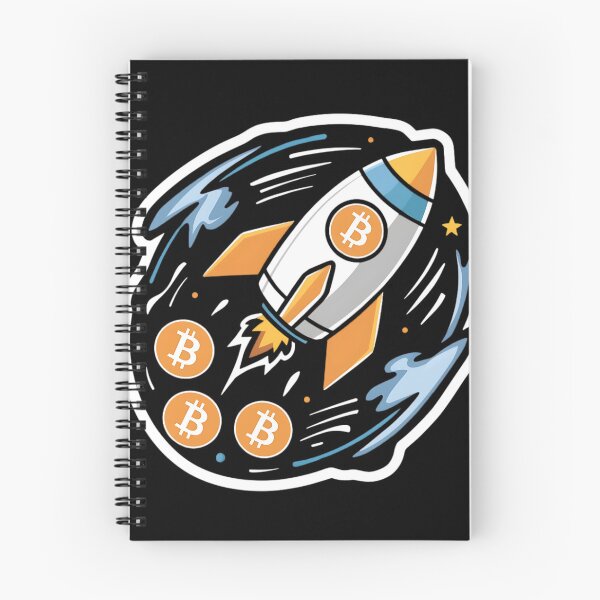 Item preview, Bitcoin Rocket designed and sold by RadDeck.