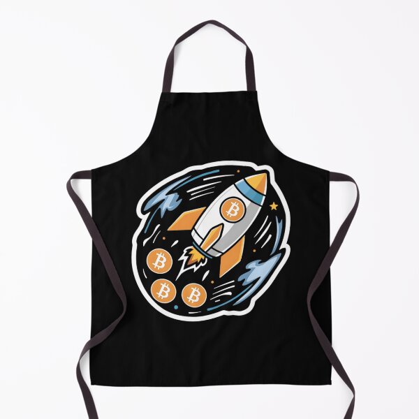 Item preview, Bitcoin Rocket designed and sold by RadDeck.