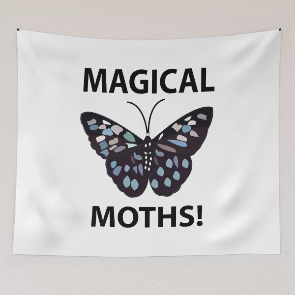 Item preview, Moth Butterfly Magical Moths designed and sold by Nisha Prabhu.