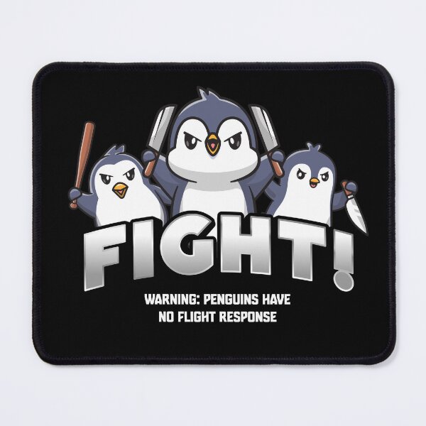 Item preview, Penguins don't have a flight response (on dark colors) designed and sold by messy-nessie.
