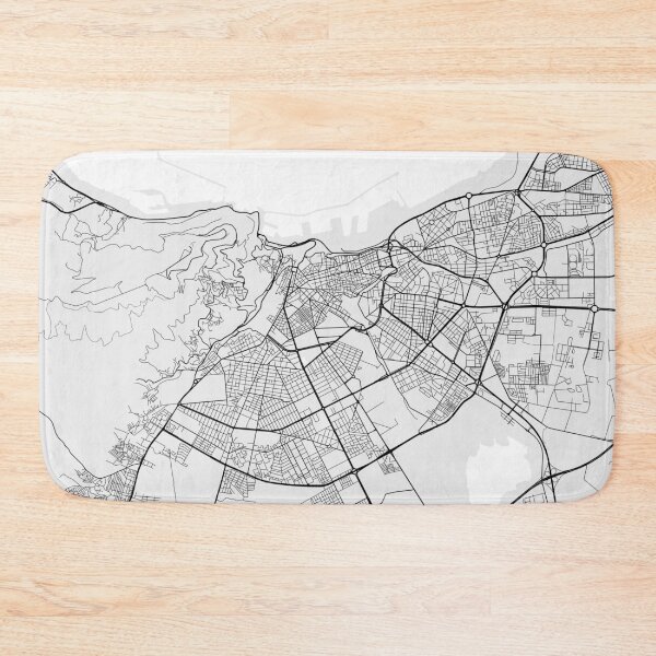 Item preview, Oran City Map of Algeria - Light designed and sold by deMAP.