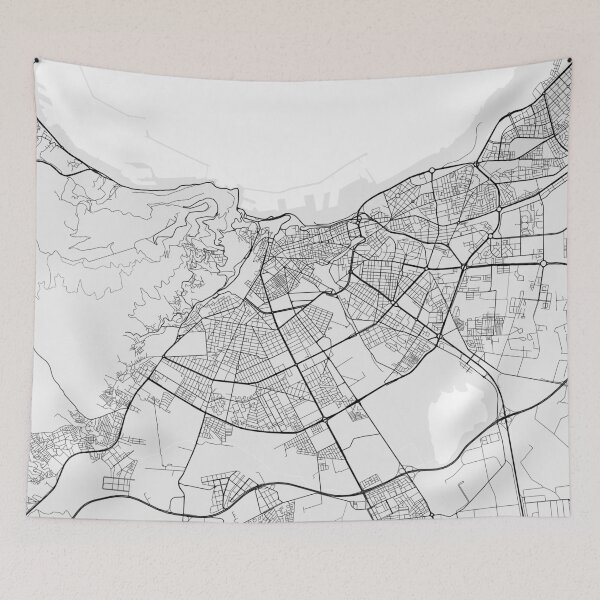 Item preview, Oran City Map of Algeria - Light designed and sold by deMAP.