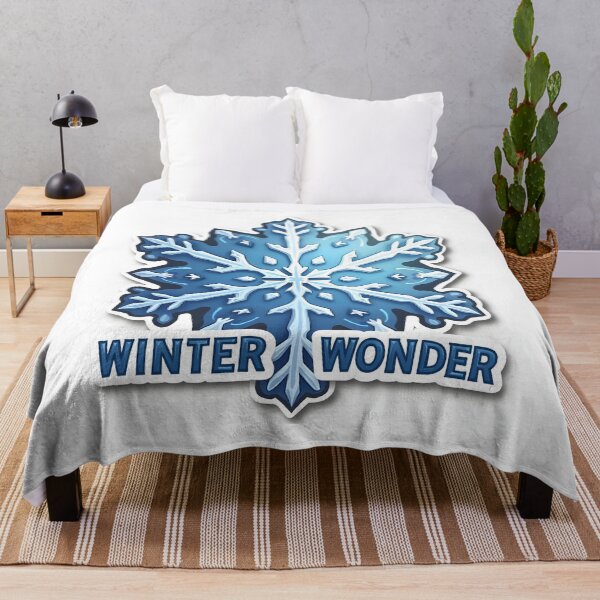 Item preview, "Winter Wonder" Snowflake Digital Art Print - Enchanting Ice Crystal Illustration designed and sold by www.contentcraze.in.