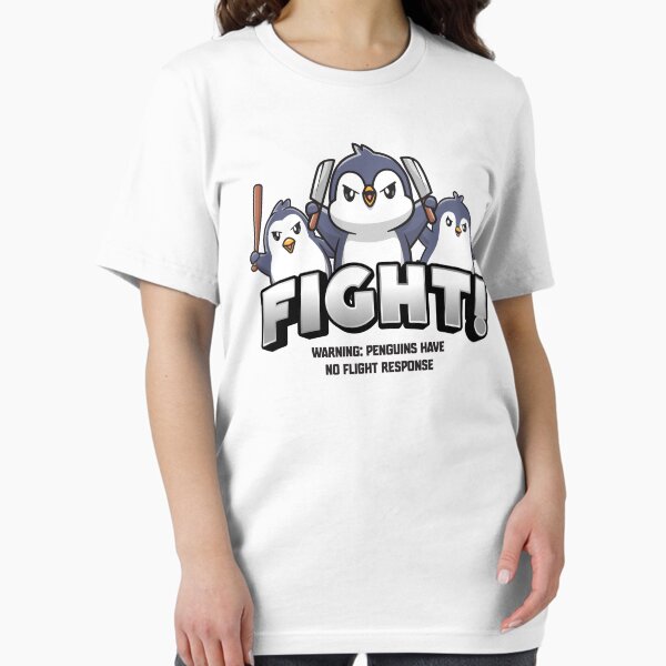 Item preview, Penguins don't have a flight response (on light colors) designed and sold by messy-nessie.