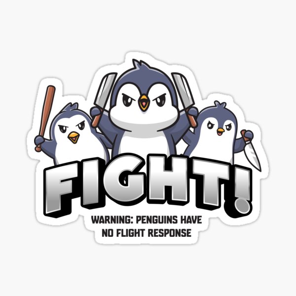 Item preview, Penguins don't have a flight response (on light colors) designed and sold by messy-nessie.